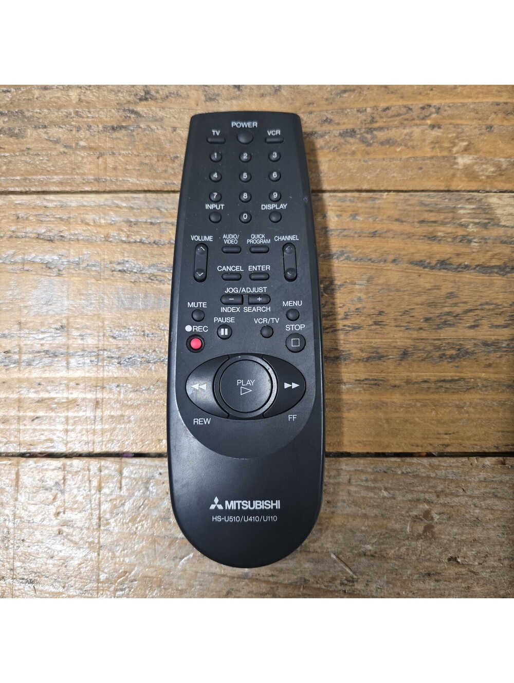 MITSUBISHI VCR Player GENUINE Remote Control HS-U510 HS-U410 HS-U110